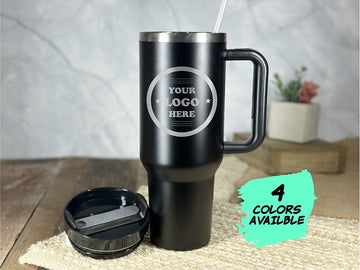 Custom Engraved 40 oz Tumbler