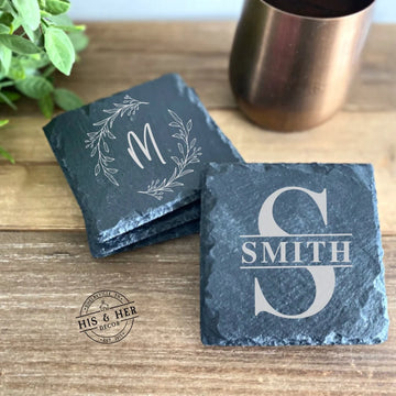 Slate Coaster set of 4