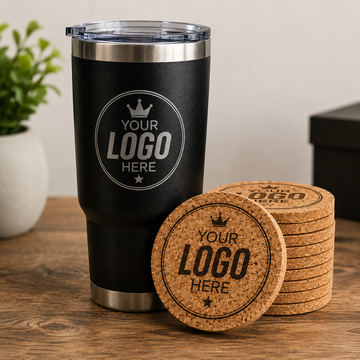 6 Tumblers and 12 free Coasters