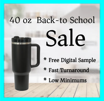 **Custom Engraved 40 oz Tumbler Special ** FREE SHIPPING